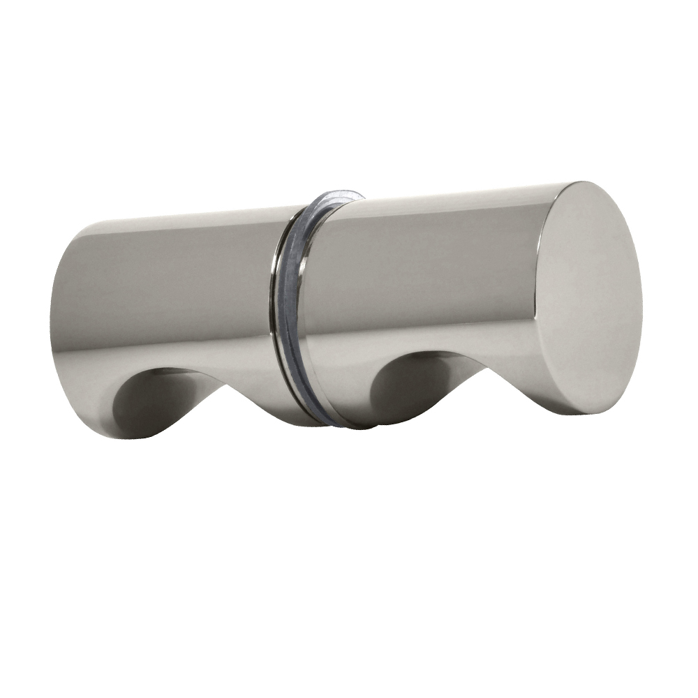 CRL Polished Nickel Back-to-Back E-Z Grip Style Knob | SDK140PN