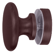 CRL Oil Rub Bronze Traditional Style Single-Sided Door Knob | SDK2000RB