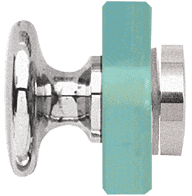 CRL Brushed Nickel Traditional Style Single-Sided Door Knob | SDK200BN