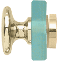 CRL Satin Brass Traditional Style Single-Sided Door Knob | SDK200SB
