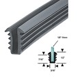 Gordon Glass&#174; Gray Shower Door Replacement Glazing Vinyl for 1/8" Glass - 18 ft
