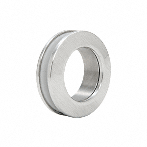 CRL Brushed Stainless Steel Thru-Glass Pull for the Serenity Series Sliding Door System | SERP2BS | SERP2BS
