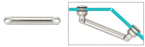 C.R. Laurence CRL Optional Long Link for Column Series Swivel Fittings | SGF100BS