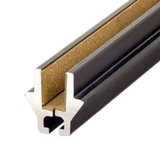 C.R. Laurence CRL Gripping Jaw Replacement for 4&quot; and 6&quot; Door Rails Using 3/8&quot; Glass | SGJ38