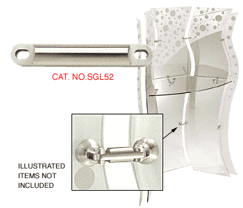 C.R. Laurence CRL Optional 2&quot; Link for Swivel Fittings | SGL52