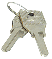 C.R. Laurence CRL Blank Key for INT685 &amp; 1NT686 Slip-On Locks | SL1PKEY