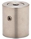 C.R. Laurence CRL Brushed Stainless 1-1/4&quot; Diameter by 1-1/2&quot; Long Stud Mounted Standoff Base | SMS114112BS