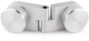 Standoff Fixed Hinge - 1-1/4&quot; Diameter, 1/2&quot; Thickness | GSOA125HCAP3
