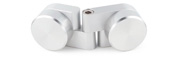 Standoff Fixed Hinge - 1&quot; Diameter, 3/8&quot; Thickness | GSOA1HCAP9