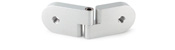 Standoff Fixed Hinge - 1&quot; Diameter, 5/16&quot; Thickness | GSOA1H
