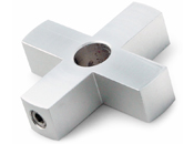 Standoff 4-Way Hub for GSO Standoffs - 1-1/2&quot; Diameter, 3/8&quot; Thickness | GSOA24H375
