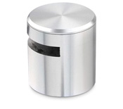 Standoff Edge Grip with Threaded Cap - 1&quot; Diameter, Holds 1/8&quot; | GSOAEGTC125