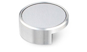 Standoff Adjustable Panel Mount Clip - 1&quot; Diameter, Holds 1/8&quot;, 1/4&quot; or 3/16&quot; | GSOAPC100