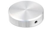 Round Security Standoff Cap with 3/32&quot; Pin Hole Drive on Edge for GSO Standoffs - 1-1/4&quot; Diameter | GSOSC3