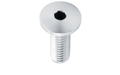 Round Security Standoff Cap with Fixed Threaded Stud for GSO Standoffs - 5/8&quot; Diameter | GSOSCB1