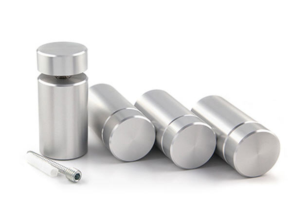 Clear Satin StandOff Kit - 1-1/4&quot; Diameter, 2&quot; Length | GSOK32