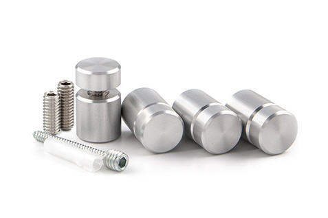 Clear Satin StandOff Kit - 3/4&quot; Diameter, 3/4&quot; Length | GSOK75075