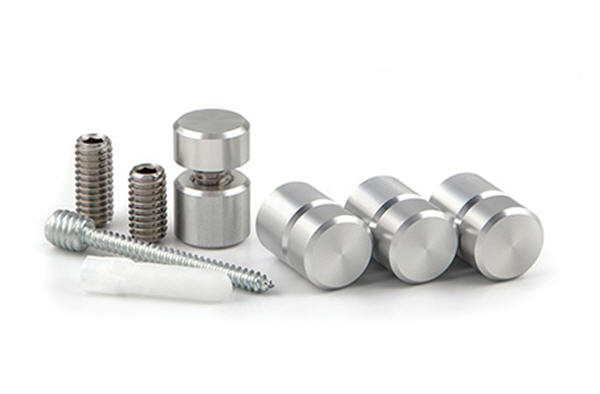 Clear Satin StandOff Kit - 5/8&quot; Diameter, 1/2&quot; Length | GSOK8500