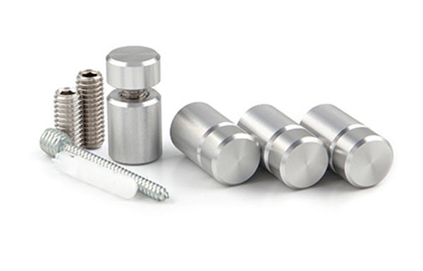 Clear Satin StandOff Kit - 5/8&quot; Diameter, 3/4&quot; Length  | GSOK8750