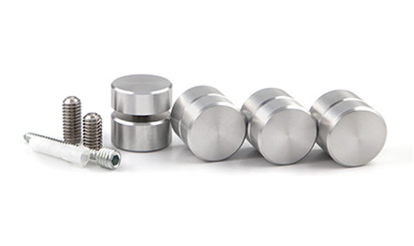 Clear Satin StandOff Kit - 1&quot; Diameter, 1/2&quot; Length | GSOK9050