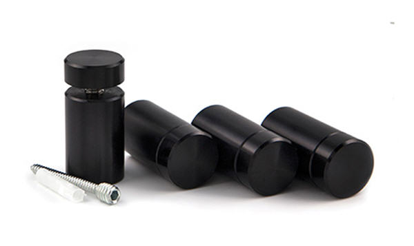 Black StandOff Kit - 1&quot; Diameter, 1-1/2&quot; Length | GSOK9150BL