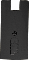 C.R. Laurence CRL Black 4&quot; Square End Cap for Sidelite Rails with 3/4&quot; Glass | SREC4SBL34