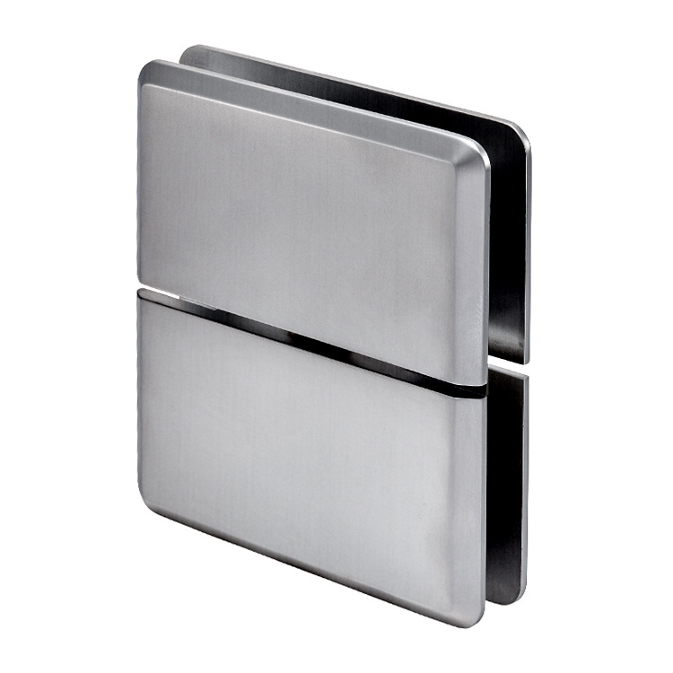 CRL Senior Prima 02 Series Brushed Nickel Glass-to-Glass Mount Hinge | SRPPH02BN