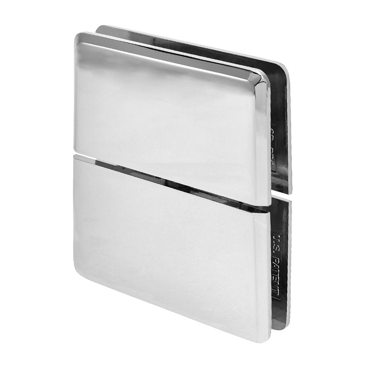 CRL Senior Prima 02 Series Polished Chrome Glass-to-Glass Mount Hinge | SRPPH02CH