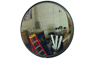SEEALL 14&quot; Stainless Steel Indoor Convex Mirror ***SPECIAL ORDER, 7-10 DAY LEAD TIME*** | SS14