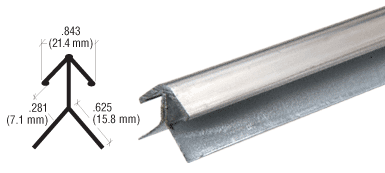 C.R. Laurence CRL Stainless Steel Outside Corner - Pack of 10 - 12 ft long | SS962