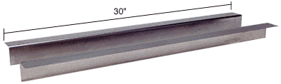C.R. Laurence  CRL 30&quot; Stainless Steel Shelf Brackets   | SSSB30