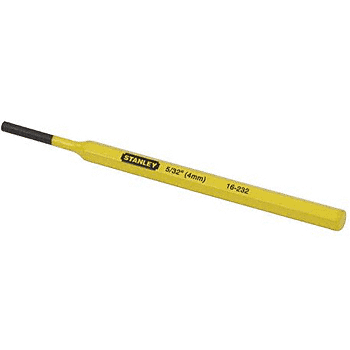 CRL Stanley 5/32&quot; x 6&quot; Pin Punch | ST16232 | ST16232
