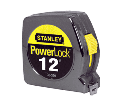 C.R. Laurence CRL 3/4&quot; 12 Foot Stanley Powerlock II Tape Rule | ST33312