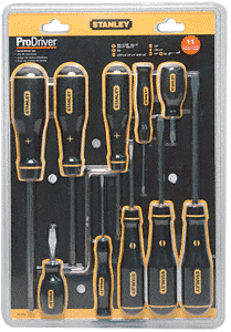 C.R. Laurence CRL Stanley Prodriver 11-Piece Screwdriver Set | ST62502