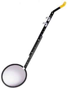 SEEALL Standard 12&quot; Under Carriage Inspection Mirror Convex Indoor | SUC12C