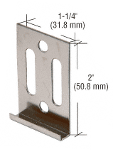 C.R. Laurence CRL Zinc Vancouver Clip for 5MM Mirror - Package | SW0165