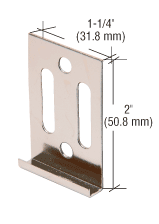 C.R. Laurence CRL Nickel Plated Vancouver Clip for 6MM Mirror - Package | SW1267