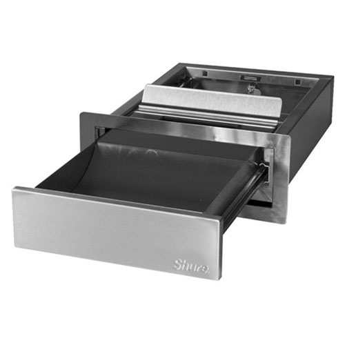 Shuresafe Extending Deal Tray with Level 3 Ballistic Insert, 12&quot; W x 3-3/4&quot; H x 16-3/4&quot; D, SPT350 | 672350