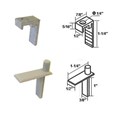 Gordon Glass&#174; Hinge Pin with Hinge Clip for Semi-Frameless Swing Shower Door