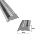Gordon Glass&#174; Clear Shower Door Replacement Spline 9/16" by 9/32" - 18 ft Roll