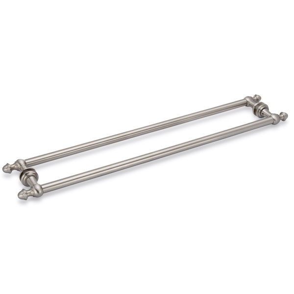 Sonata 24&quot; Cuttable Back-to-Back Towel Bar - Brushed Nickel | SO24DBLTBBN