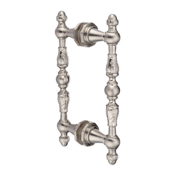 Sonata 8&quot; Back-to-Back Double Sided Decorative Pull - Brushed Nickel | SO8DPDBN