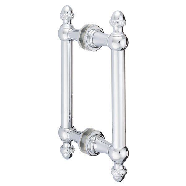 Sonata 8&quot; Back-to-Back Double Sided Pull - Polished Chrome | S8DPPC