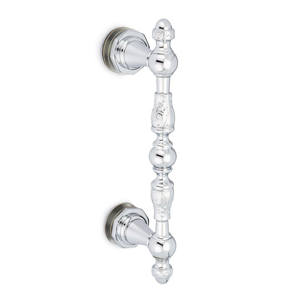 Sonata 6&quot; Center-to-Center Single-Sided Decorative Pull - Polished Chrome | SO6SPDPC