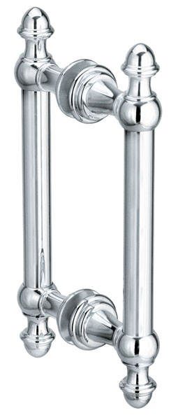 Symphony 18&quot; Back-to-Back Double Sided Pull - Polished Chrome | V18DPPC