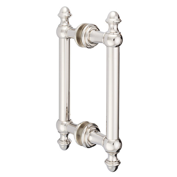 Symphony 8&quot; Back-to-Back Double Sided Pull - Polished Nickel | V8DPPN