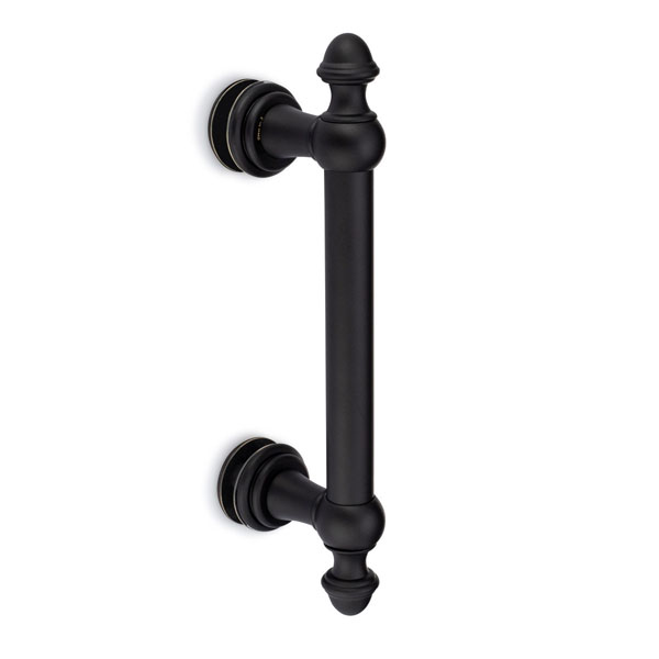 Symphony 6&quot; Center-to-Center Single Sided Pull -  Matte Black | V6SPMB
