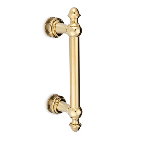 Symphony 8&quot; Center-to-Center Single Sided Pull -  Polished Brass | V8SPPB