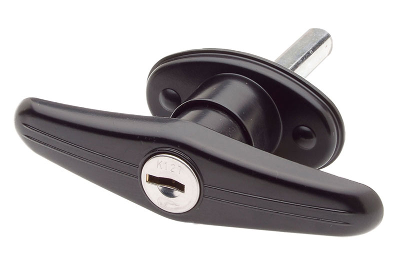 Truck Cap Locking T-Handle | Truck Topper T-Handle | Camper Shell T Handle Lock | TC311CCW