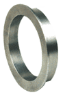 C.R. Laurence CRL 4&quot; x 1/2&quot; Thick Satin Anodized Adapter Ring | TAR12A
